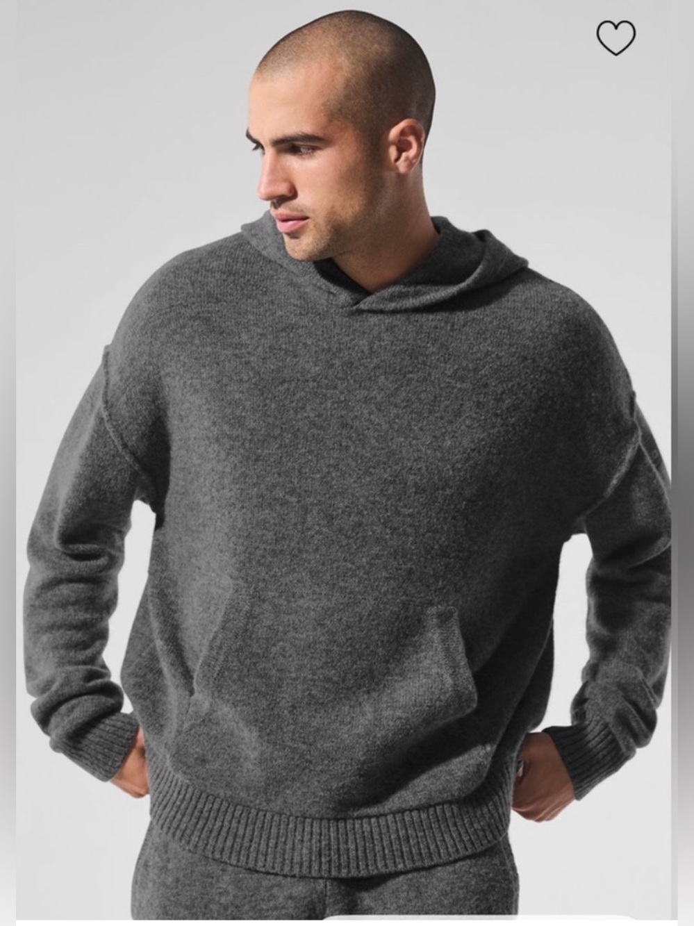 ALO Yoga Men’s “New Class” Cashmere Hoodie (M) *FALL/WINTER PREVIEW*